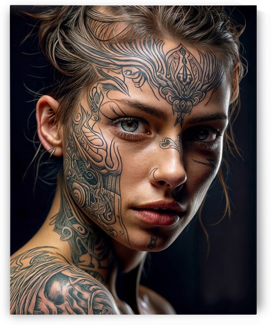 A Defiant Expression  by Aniima Illussiya