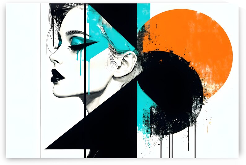 Abstract Woman by NurpuArt