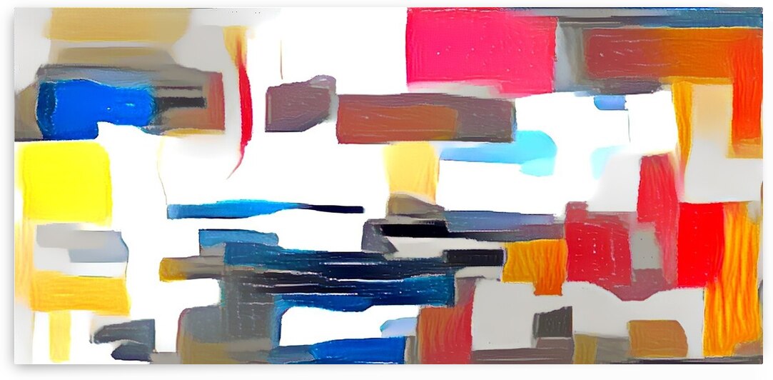 Color Block Composition by Luciano