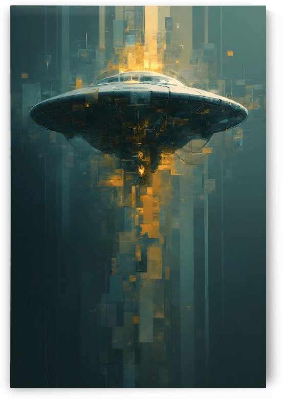 Digital Metamorphosis: The UFO Ascension by James Derrick