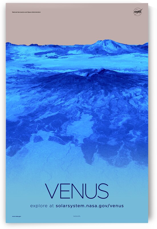 NASA Explore Posters - Venus B by AA Images