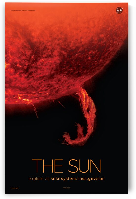 NASA Explore Posters - Sun D by AA Images
