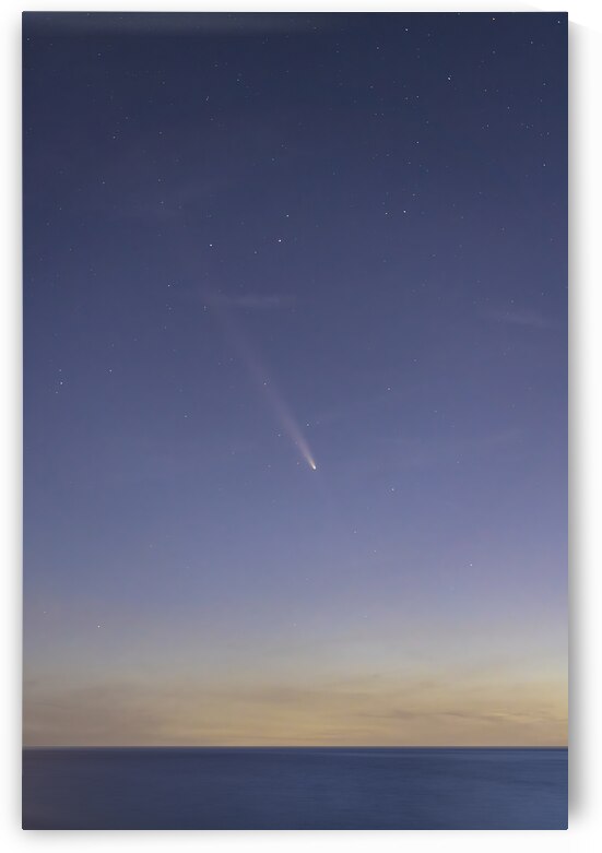Comet Tsuchinshan Atlas photographed from Italy by Stefano Orazzini