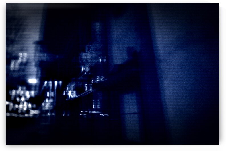 Dark Occult TV Effect with Blue Shadows by Adrian H 