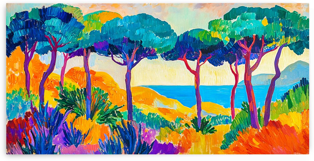 Landscape with Trees by Travelling Light