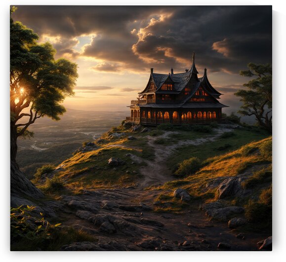 Dramatic Sunset  by Aniima Illussiya