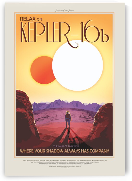 NASA Space Tourism   Kepler16b by AA Images