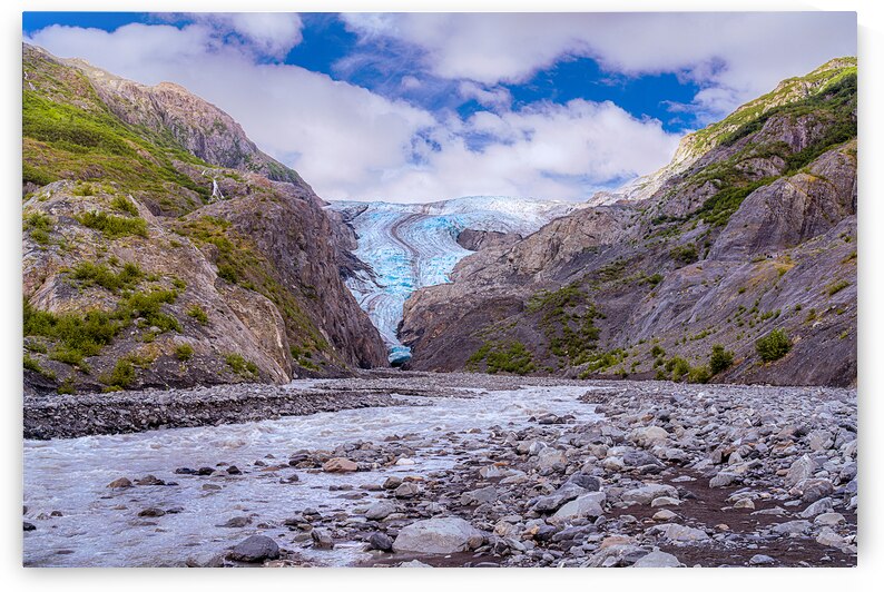 Exiting Glacer by Geoffrey Prior