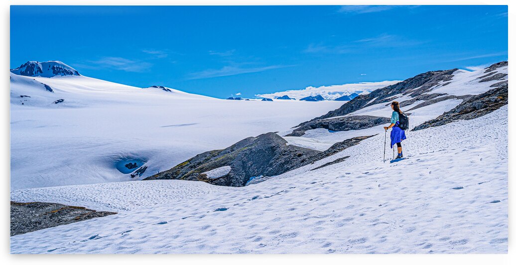 Exit Hiker by Geoffrey Prior