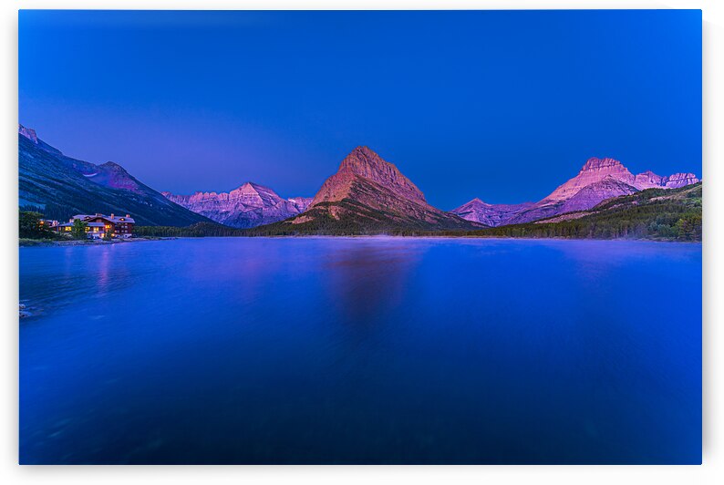 Night View of Grinnel Peak by Geoffrey Prior