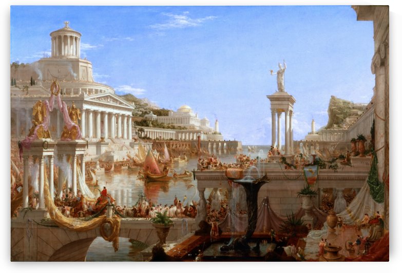 The Consummation of Empire by Thomas Cole by xzendor7