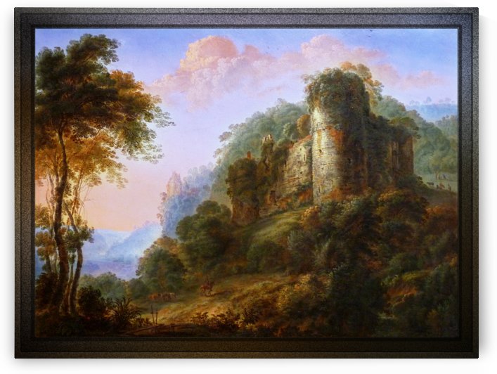 Paysage Avec Ruines de Chateau by Gillis Neyts by xzendor7