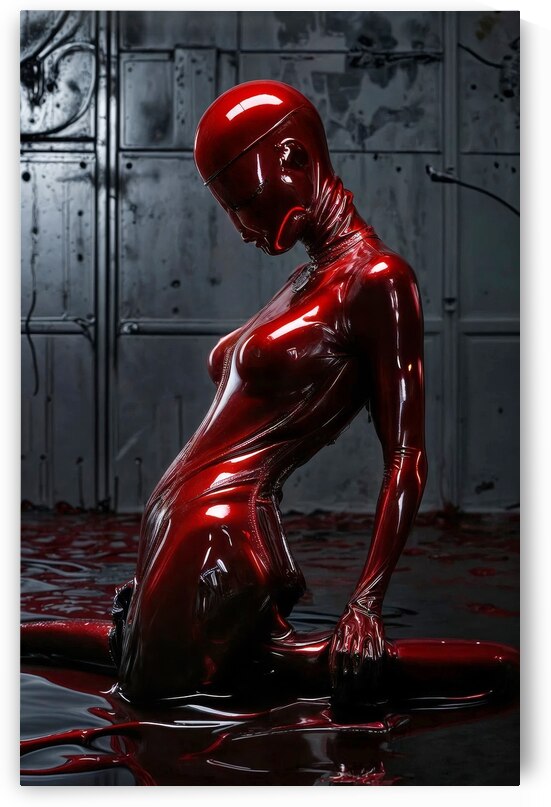  Glossy Red  by Aniima Illussiya