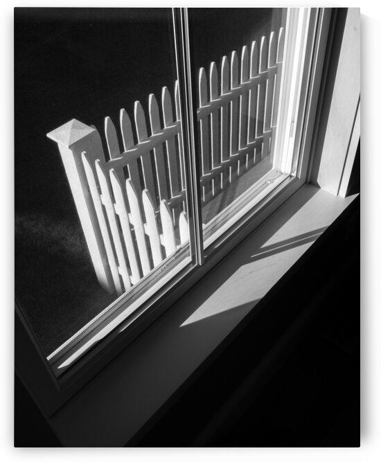 Farmers Window View by Dave Therrien