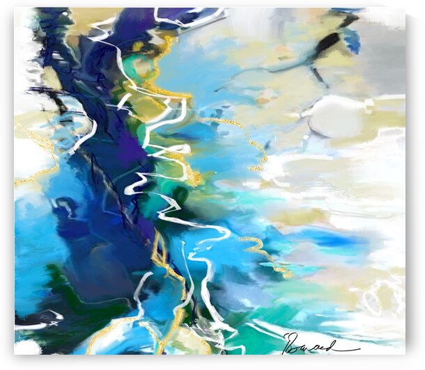 Azul 1 by Doris Savard