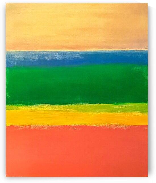 Land Sea and Sky Abstract by Travelling Light