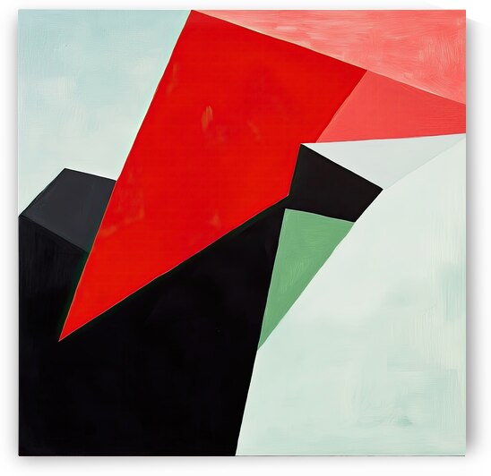 Angular Color Study H2N9P4 62 by Abstract Rebellion