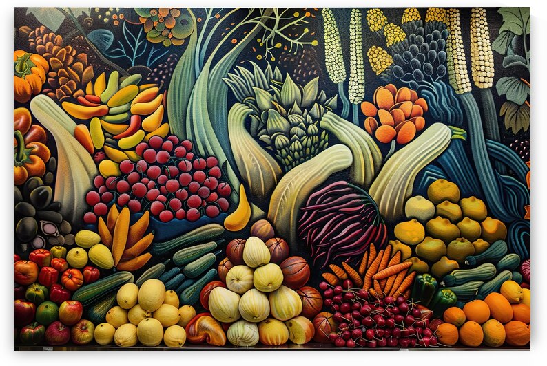 Abundant Harvest Bounty J9P2N8 50 by Abstract Rebellion