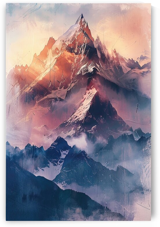 Alpine Glow MAJESTY Y92H5N 55 by Abstract Rebellion