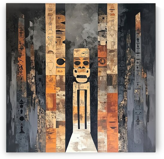 Ancient Echoes Whispers 2H9N3Z 60 by Abstract Rebellion