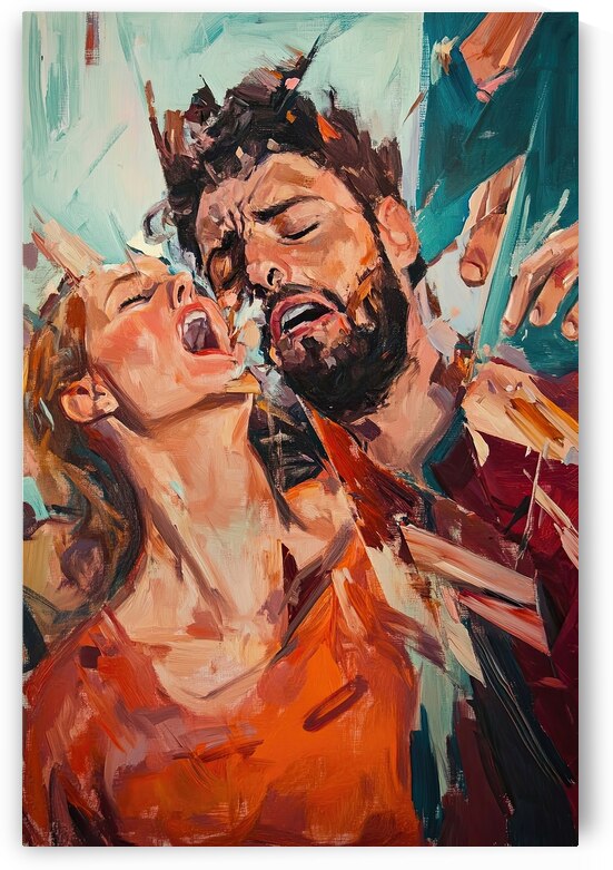 Anguished Embrace Y23K4N 60 by Abstract Rebellion