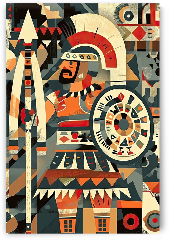 Ancient Warrior Elegance 7H29PZ 45 by Abstract Rebellion