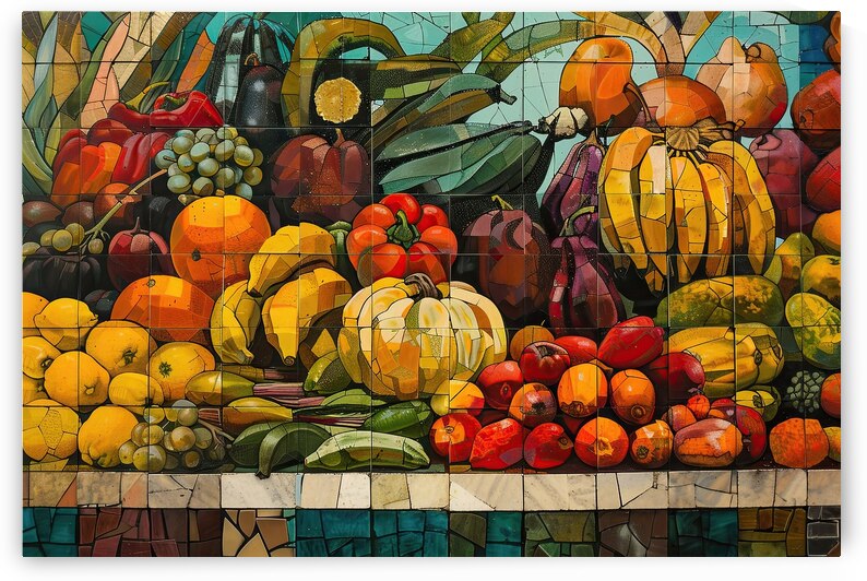 Abundant Harvest Mosaic H2N9P2 49 by Abstract Rebellion