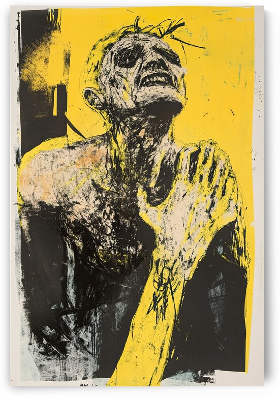 Anguished Figure Y72H9N 55 by Abstract Rebellion