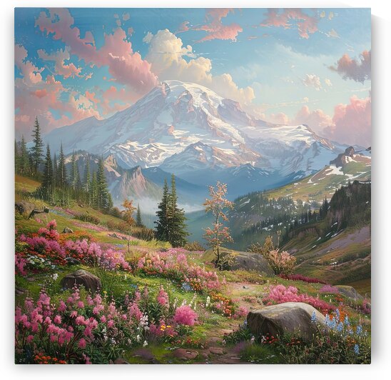 Alpine Bloom 7H29PZ 45 by Abstract Rebellion