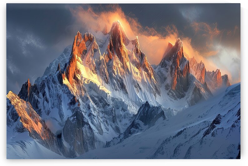 Alpenglow Summit Y2K9HN 63 by Abstract Rebellion