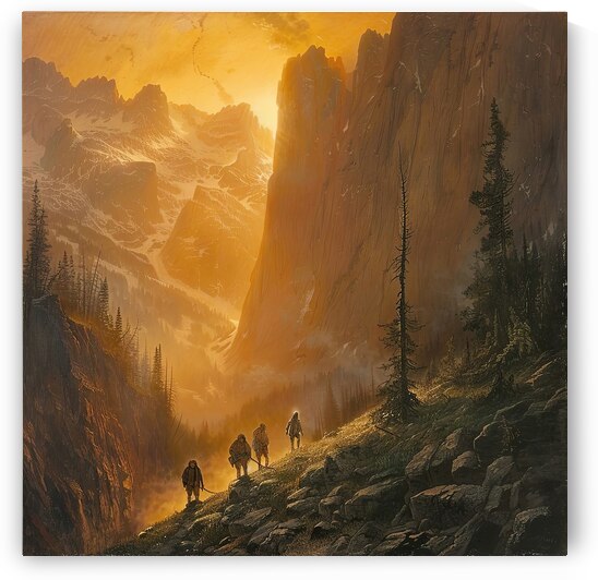 Ancient Passage Golden Hour 8294H 49 by Abstract Rebellion