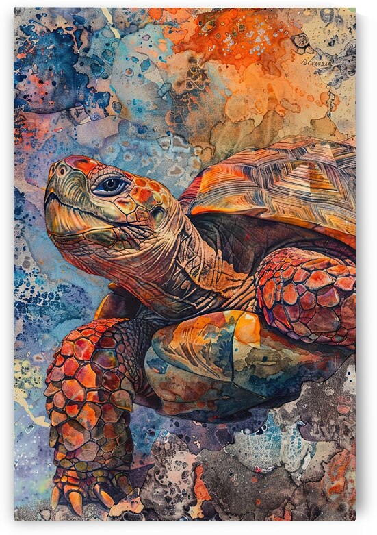 Ancient Tortoise Wisdom 8H29P7 45 by Abstract Rebellion