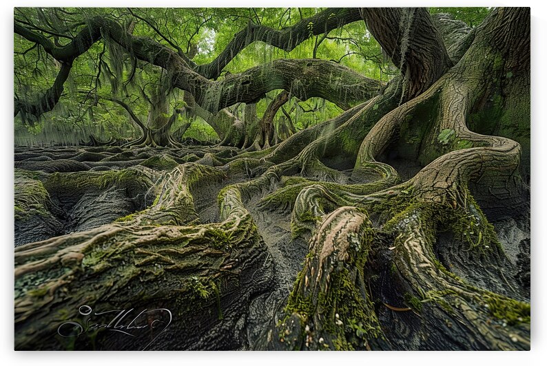 Angel Oak Sanctuary Z92HNP 47 by Abstract Rebellion