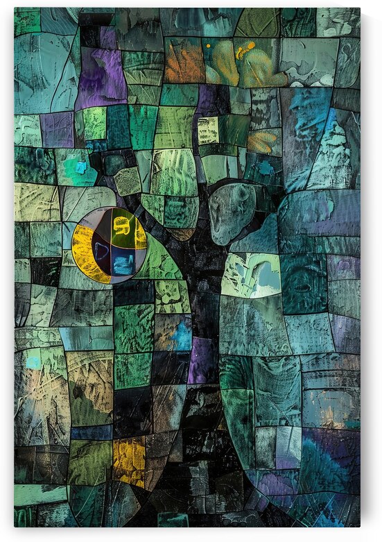 Arboreal Mosaic Dream 2YN9H7 48 by Abstract Rebellion