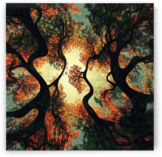 Arboreal Reverie H3N2P9 60 by Abstract Rebellion