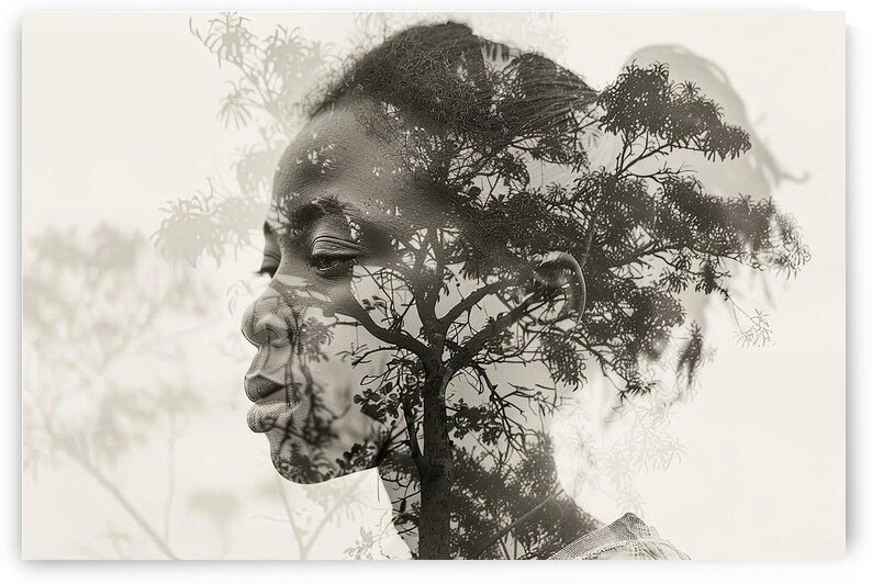 Arboreal Portrait XW942H 55 by Abstract Rebellion