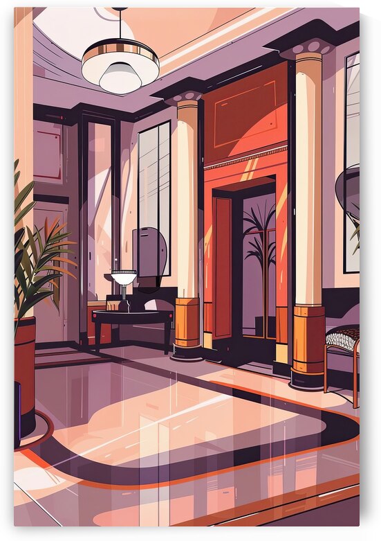 Art Deco Elegance 7H29NP 48 by Abstract Rebellion