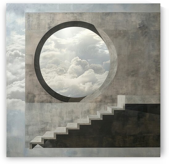 Ascension Through Clouds 9B27H4 45 by Abstract Rebellion