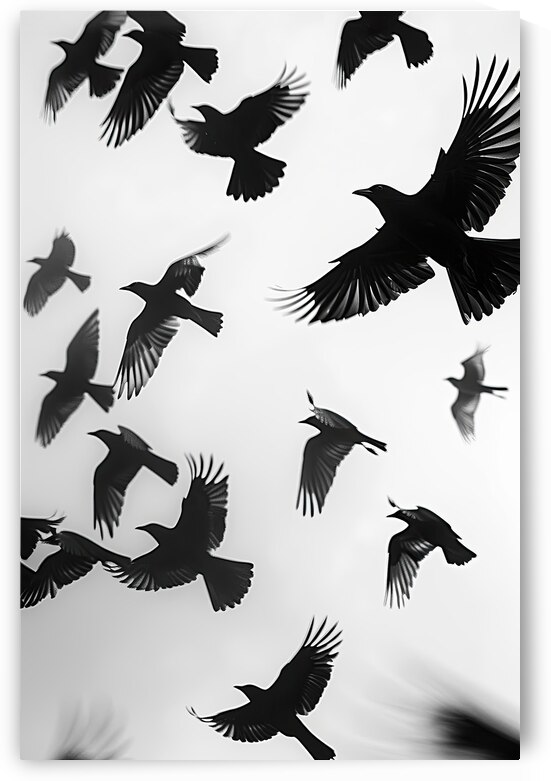 Ascent of Ravens 7P3H9N 50 by Abstract Rebellion