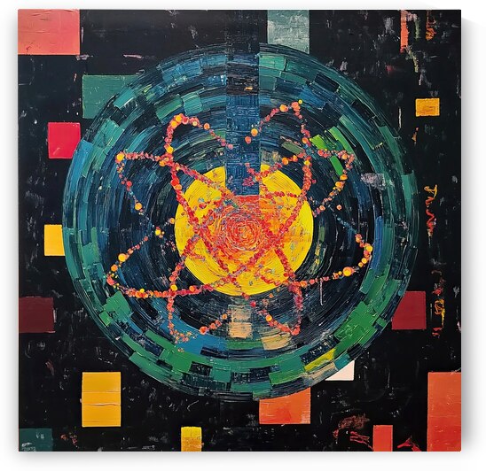 Atomic Orbit Dance 92HJ8Z 55 by Abstract Rebellion