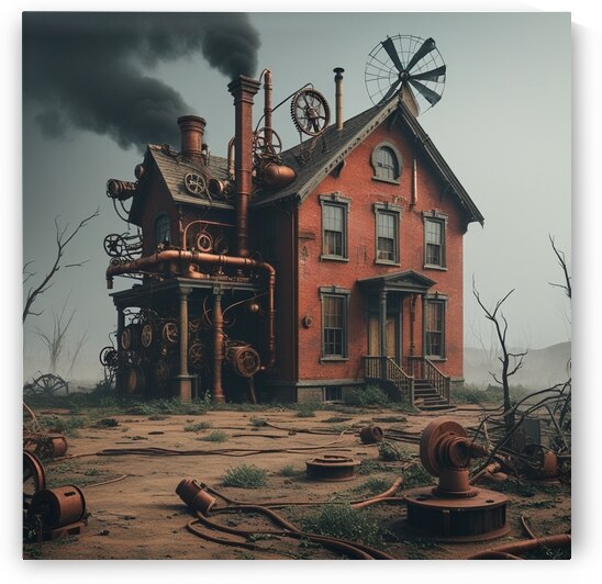 The Clockwork Relic: A House of Forgotten Ingenuity by ericinair