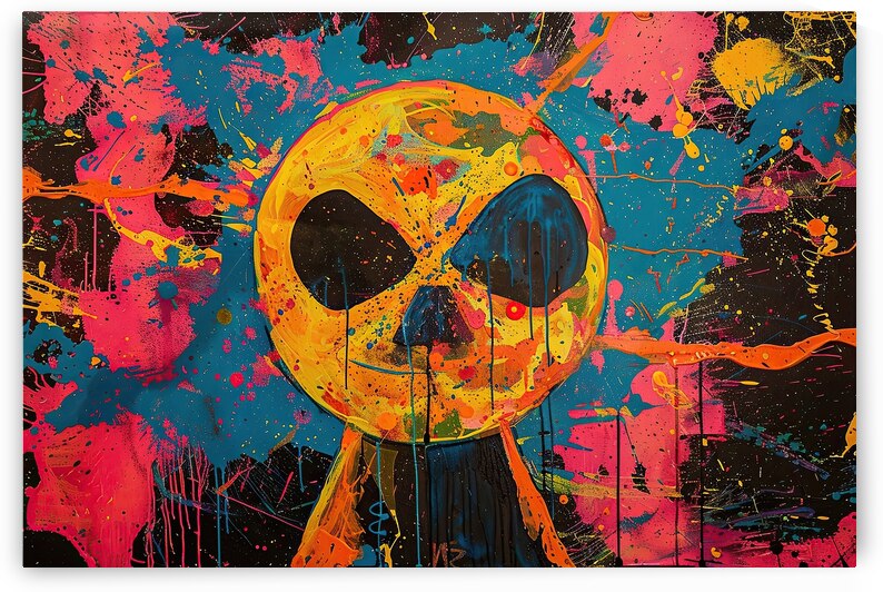 Atomic Skull Bloom Y5H9N2 58 by Abstract Rebellion