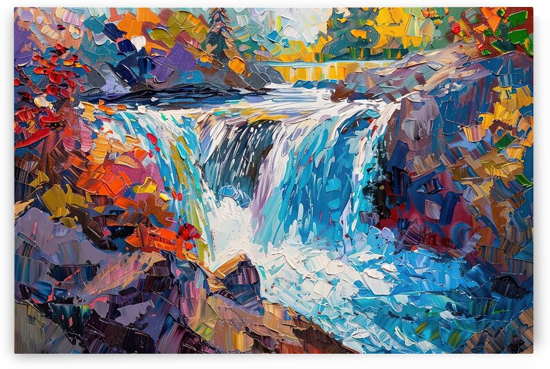 Autumn Cascade NHB935 65 by Abstract Rebellion