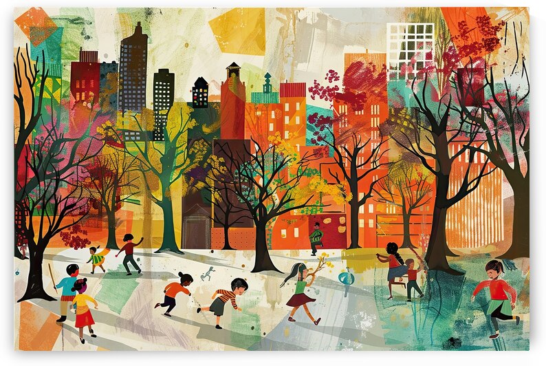 Autumn City Play H9P4N2 49 by Abstract Rebellion