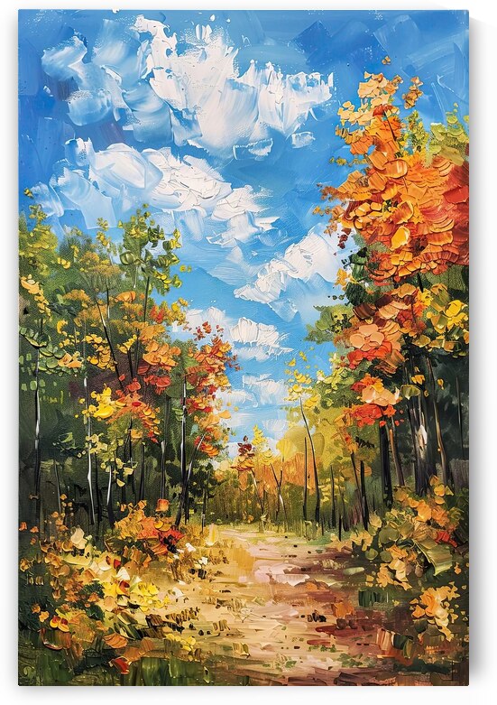 Autumn Path 7HG429 50 by Abstract Rebellion