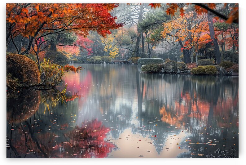 Autumn Reflections Serene 7H9N2P 67 by Abstract Rebellion