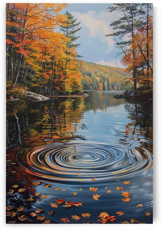 Autumn Reflections NZ98H7 65 by Abstract Rebellion