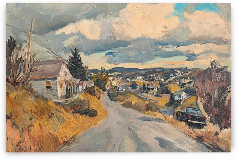 Autumn Road Home 29HNPZ 45 by Abstract Rebellion