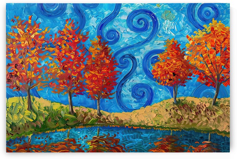 Autumn Whirlwind By Lake Y29N7 58 by Abstract Rebellion