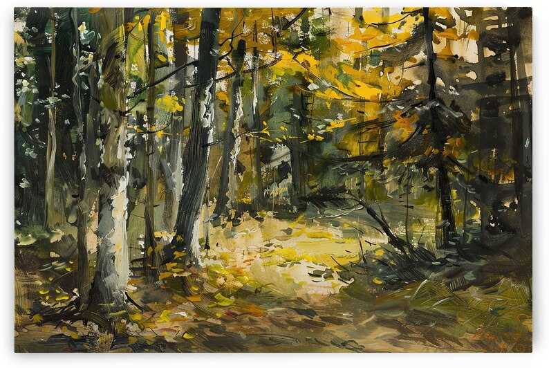 Autumnal Grove 7H29PZ 45 by Abstract Rebellion